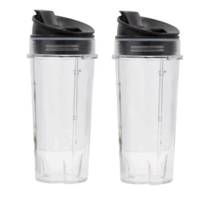 Ninja XSK472UK Twin Pack 47ml Cups with Sip & Seal Lids